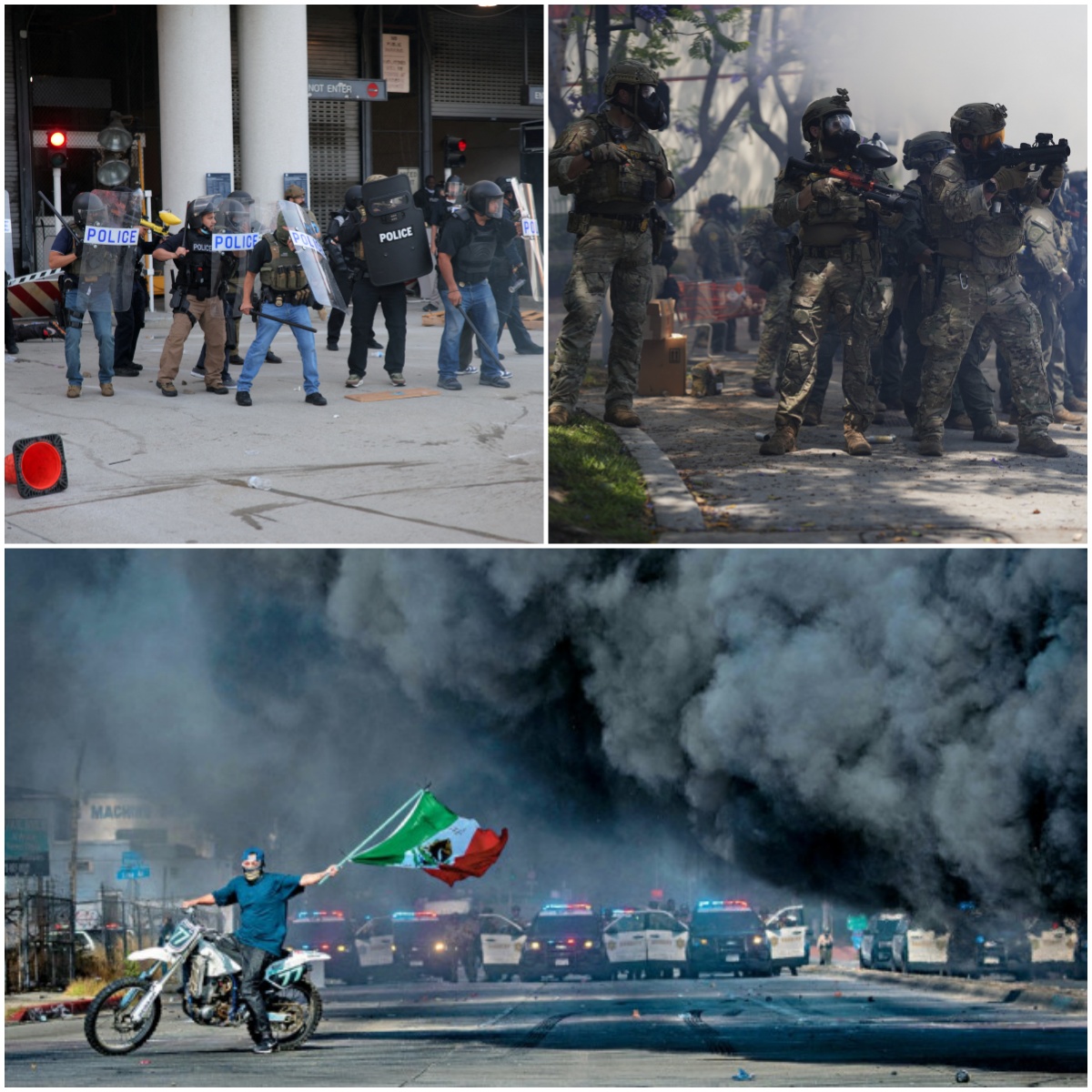 洛杉矶骚乱持续 | 特朗普下令派国家警卫队镇压