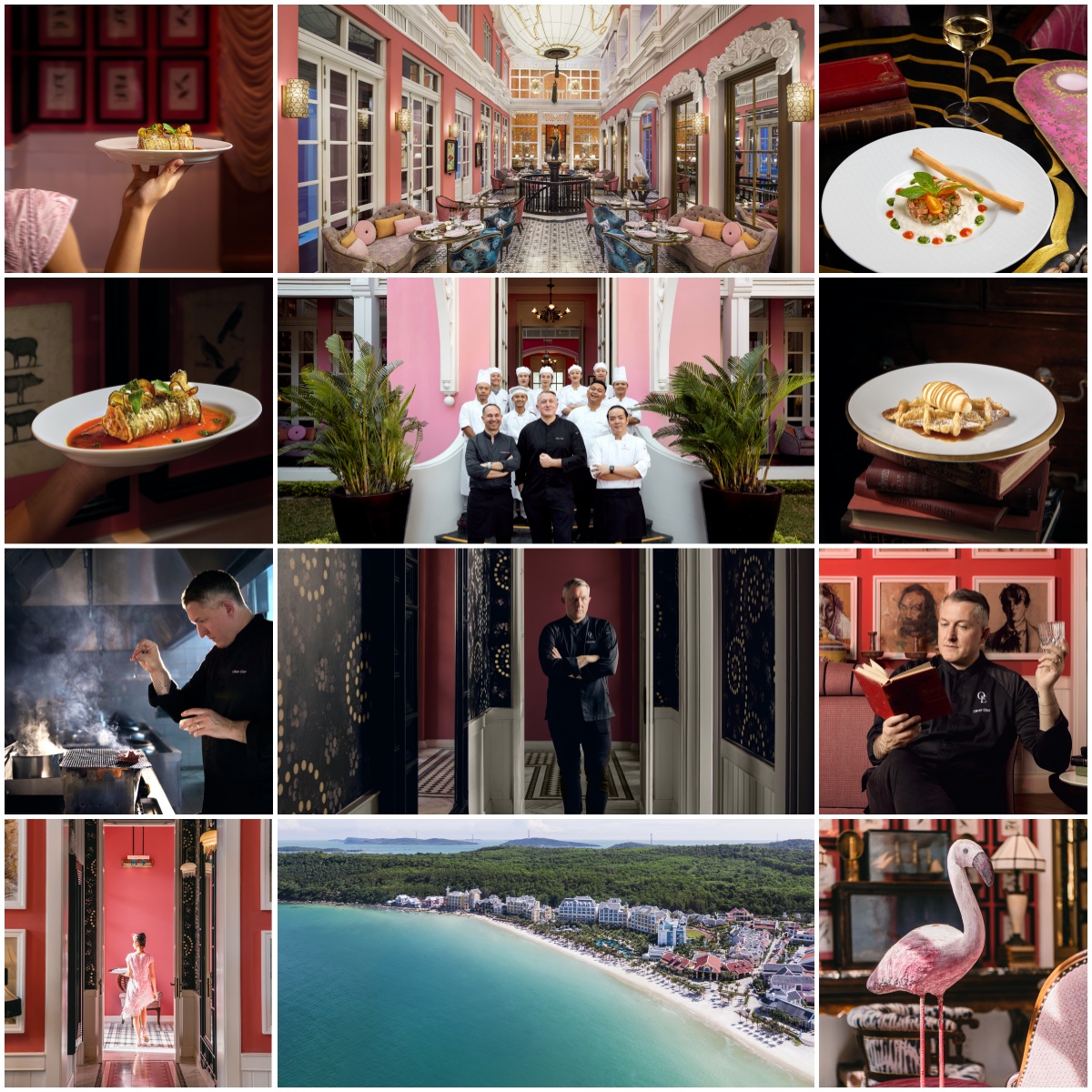 全新精致法式料理食府Pink Pearl by Olivier E.  现于越南富国岛翡翠湾JW万豪度假酒店及水疗中心  闪亮登场