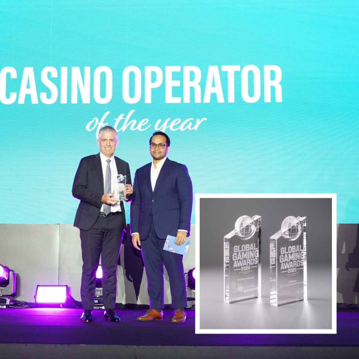 银娱夺「年度综合度假村」及「年度娱乐场营运商」两项大奖