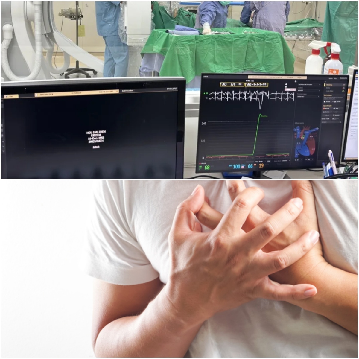 胸闷要小心！台湾 72岁男90分钟抢回一命