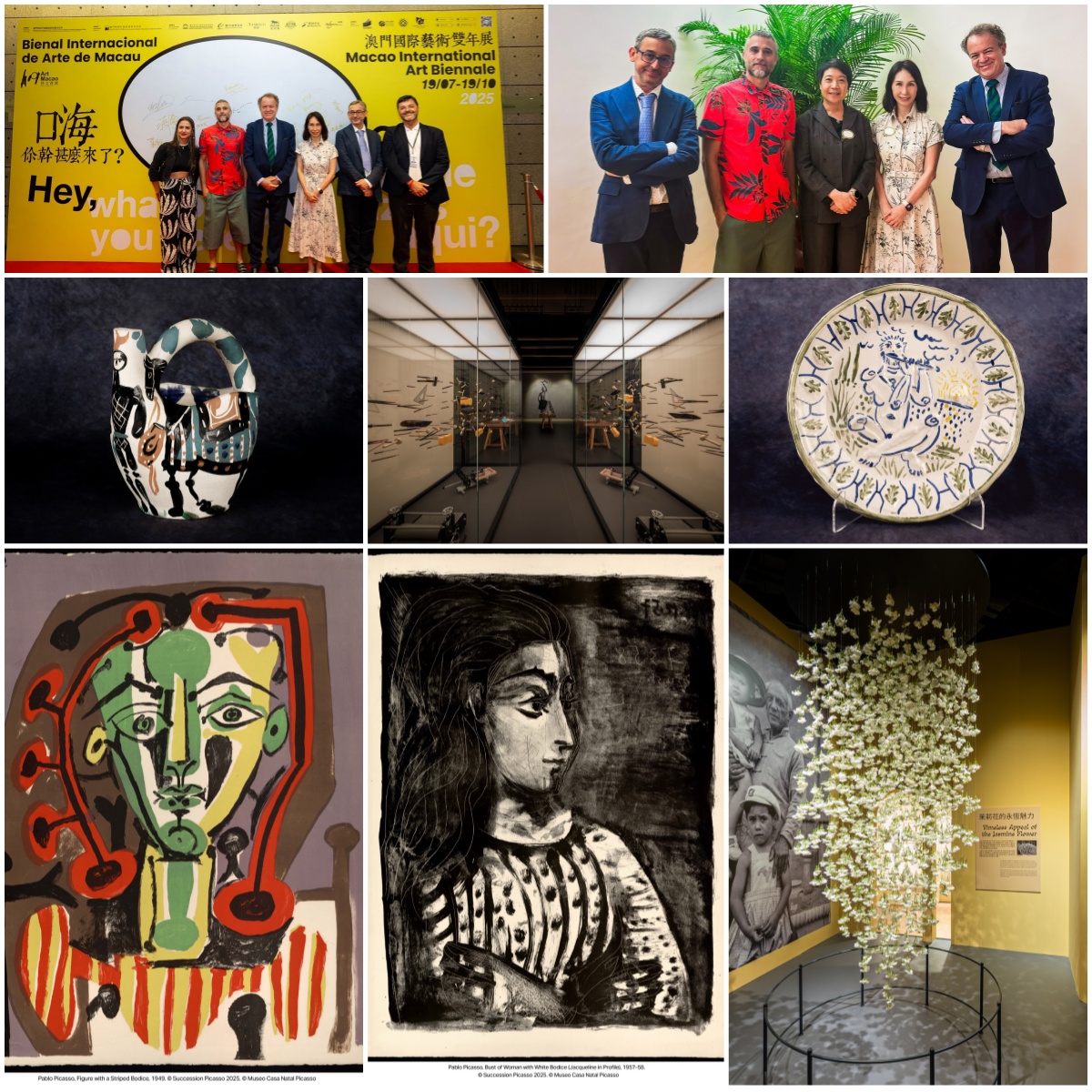 「毕加索:纵情寻美」全球首展盛大开幕  逾 140 件珍贵原作首度亮相澳门 推动国际艺术交流