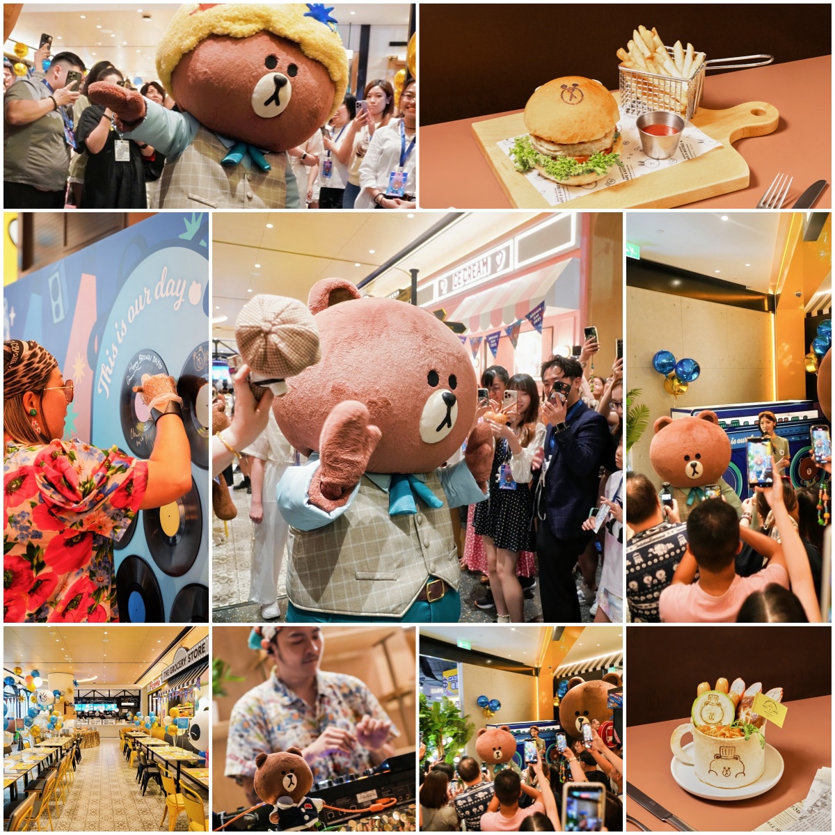 以广东歌舞曲带动全场气氛的LINE FRIENDS BROWN庆生派对  「Someday, BROWN DAY 生日庆典」满载全场热情